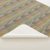 Schneeflocken am Strand Sherpa-Decke Sherpadecke (3/4)