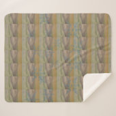 Schneeflocken am Strand Sherpa-Decke Sherpadecke (Vorderseite (Horizontal))