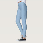 Schneeflocken auf blau leggings (Links)