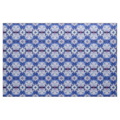 Schneeflocken auf blau stoff (Fat Quarter (45,7 x 55,9 cm))