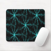 Schneeflocken auf der Windschutzscheibe.. Mousepad (Mit Mouse)