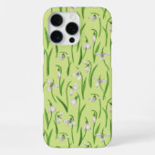 Schneeflocken auf Honigtau iPhone Hülle (Rückseite)