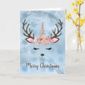 Schneeflocken aus Girly Blue Karte (Gelbe Blume)