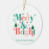 Schneeflocken aus glattem Pinien Keramik Ornament (Links)