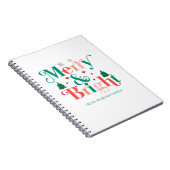 Schneeflocken aus glattem Pinien Notizblock (Rechte Seite)