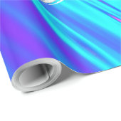 Schneeflocken aus Glitzer Geschenkpapier (Rolleneckpunkt)