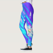 Schneeflocken aus Glitzer Leggings (Links)