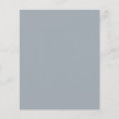 Schneeflocken Baby Es ist kalt draußen Babydusche (Rückseite)