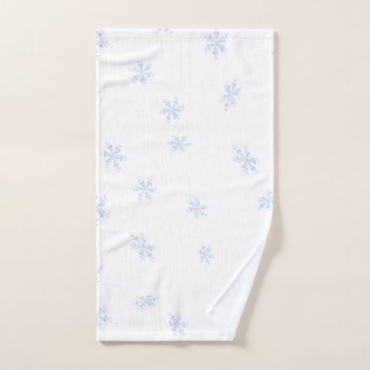 Schneeflocken Badhandtuch Set (Handtuch)