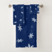Schneeflocken Badhandtuch Set (Insitu)