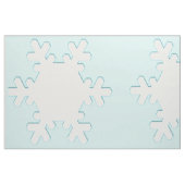 Schneeflocken Baumwollstoff Stoff (Fat Quarter (45,7 x 55,9 cm))