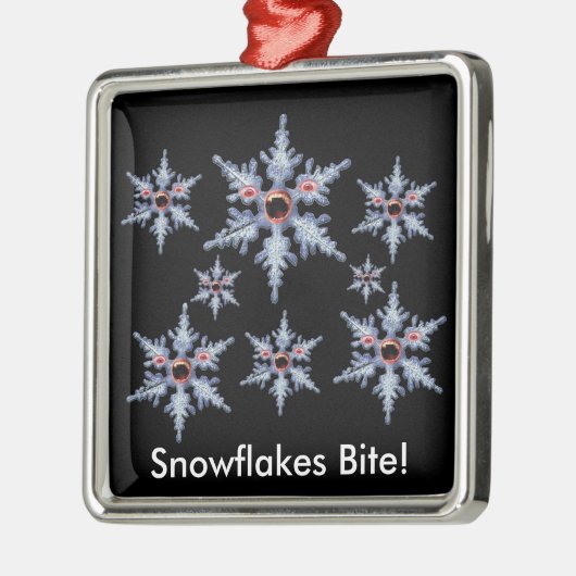 Schneeflocken Bite Ornament (Links)