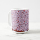 Schneeflocken-Blasen-Baum Kaffeetasse (Vorderseite Links)