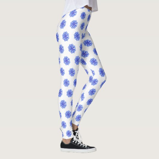 Schneeflocken brechen leggings (Rechts)