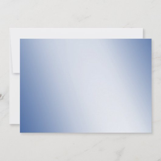 Schneeflocken Bridal Dusche Einladung 3 (Rückseite)