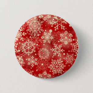 Schneeflocken Button