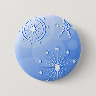 Schneeflocken Button