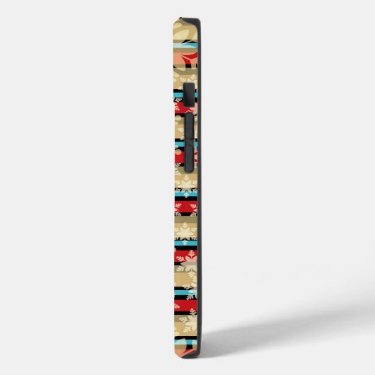 Schneeflocken Case-Mate iPhone Hülle (Rückseite / Links)