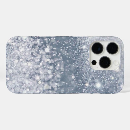 Schneeflocken Case-Mate iPhone Hülle (Rückseite (Horizontal))