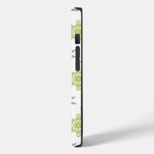 Schneeflocken Case-Mate iPhone Hülle (Rückseite / Links)