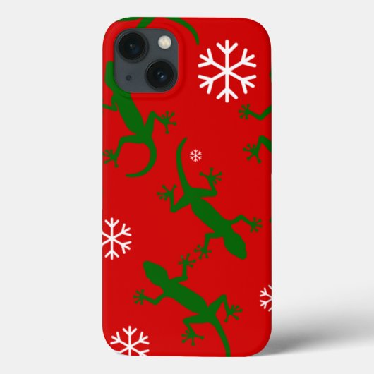 Schneeflocken Case-Mate iPhone Hülle (Rückseite)