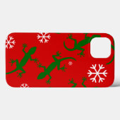 Schneeflocken Case-Mate iPhone Hülle (Rückseite (Horizontal))