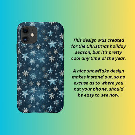 Schneeflocken Case-Mate iPhone Hülle