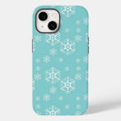 Schneeflocken Case-Mate iPhone Hülle (Rückseite)