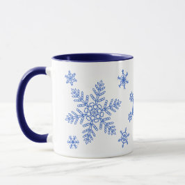 Schneeflocken Combo-Tasse Tasse