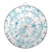 Schneeflocken Dartscheibe (vorne)