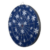 Schneeflocken Dartscheibe (Vorderseite rechts)