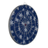 Schneeflocken Dartscheibe (Vorderseite Links)