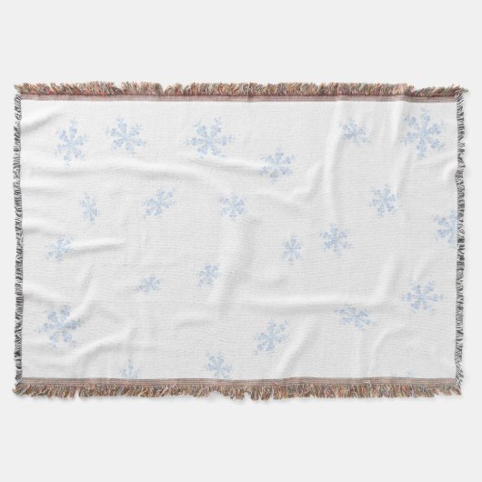 Schneeflocken Decke (Vorderseite)