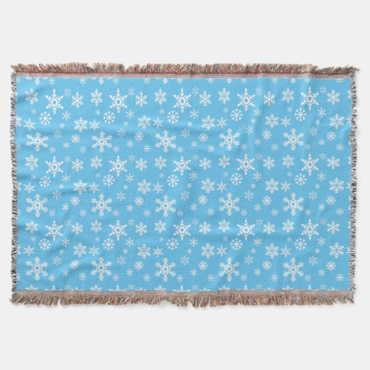 Schneeflocken Decke (Vorderseite)