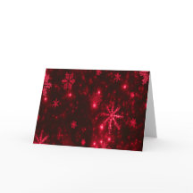 Schneeflocken Deep Red Scene Peace Liebe Jouritat