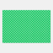 Schneeflocken DIY Hintergrundfarben Geschenkpapier Set (Vorderseite 2)