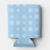 Schneeflocken Dosenkühler (Rückseite)