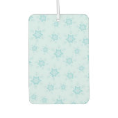 Schneeflocken, Eisblau, Eisschneeflocken, Schnee Autolufterfrischer (Vorderseite)