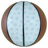 Schneeflocken, Eisblau, Eisschneeflocken, Schnee Basketball (Vertikal)