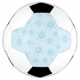 Schneeflocken, Eisblau, Eisschneeflocken, Schnee Fußball
