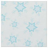 Schneeflocken, Eisblau, Eisschneeflocken, Schnee Stoff (Nahaufnahme)