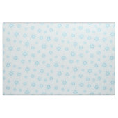 Schneeflocken, Eisblau, Eisschneeflocken, Schnee Stoff (Fat Quarter (45,7 x 55,9 cm))