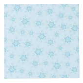 Schneeflocken, Eisblau, Eisschneeflocken, Schnee Würfel (Vorderseite)