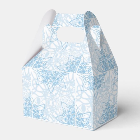 Schneeflocken fallen geschenkschachtel (Vorderseite)