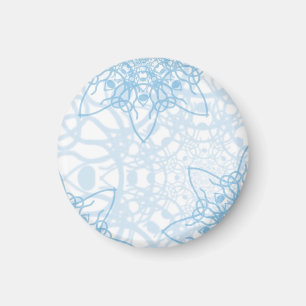 Schneeflocken fallen magnet