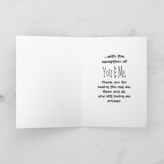 Schneeflocken Feiertagskarte (Innenseite)