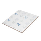 Schneeflocken Fliese (Seite)