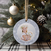 Schneeflocken | FOTO Keramik Ornament