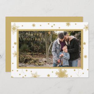 Schneeflocken Foto Weihnachts Chic Einfache Kallig