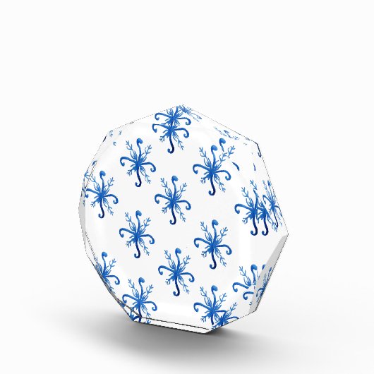 Schneeflocken Fotoblock (Rechts)